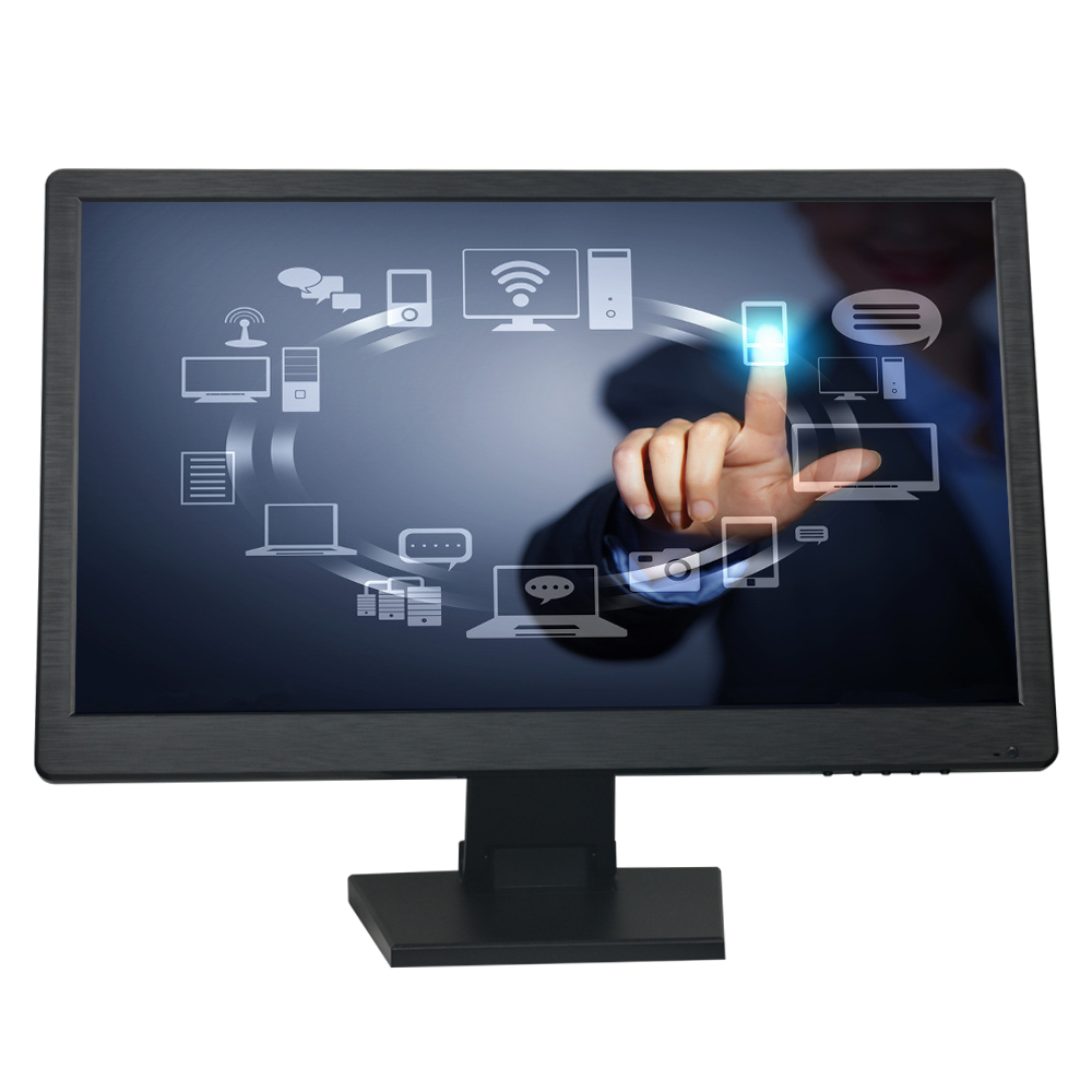 Pantalla FHD Monitor de pantalla táctil USB TFT LCD de 21,5 pulgadas Pantalla ancha Monitor de pantalla táctil resistiva LED de 22 pulgadas