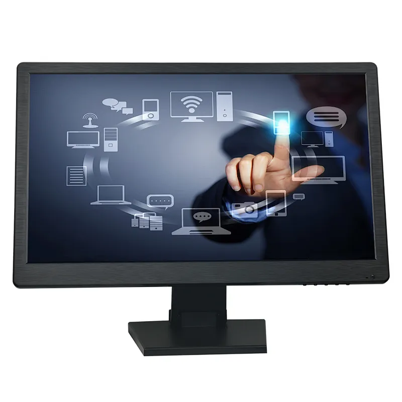 Pantalla FHD Monitor de pantalla táctil USB TFT LCD de 21,5 pulgadas Pantalla ancha Monitor de pantalla táctil resistiva LED de 22 pulgadas