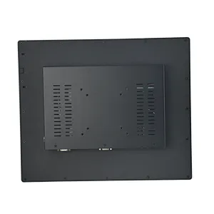 Pantalla plana de 15 pulgadas, procesador Inter Core I5, RAM 8GB, Windows 10, PC Industrial todo en uno con pantalla táctil capacitiva