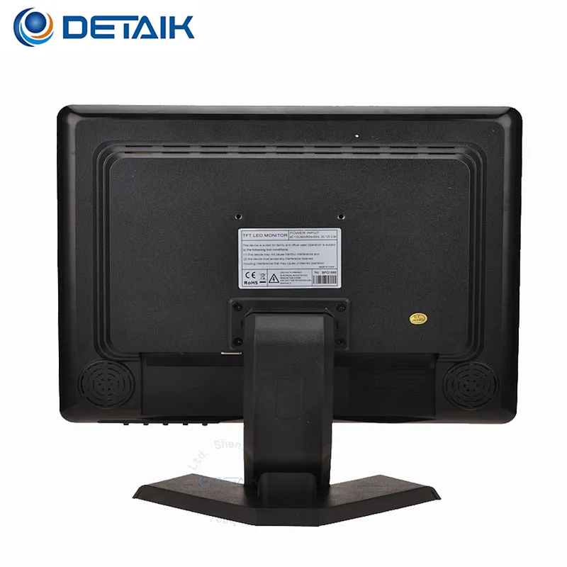 Monitor de computadora TFT LCD de 19 pulgadas Monitor LED VGA de pantalla ancha de 19 pulgadas