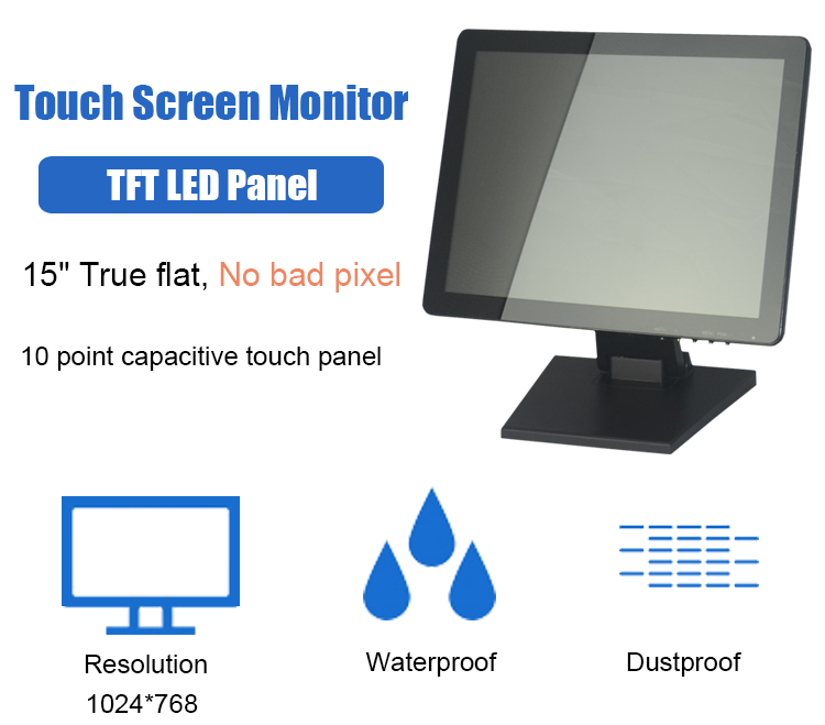 15inch Pos Touch Monitor