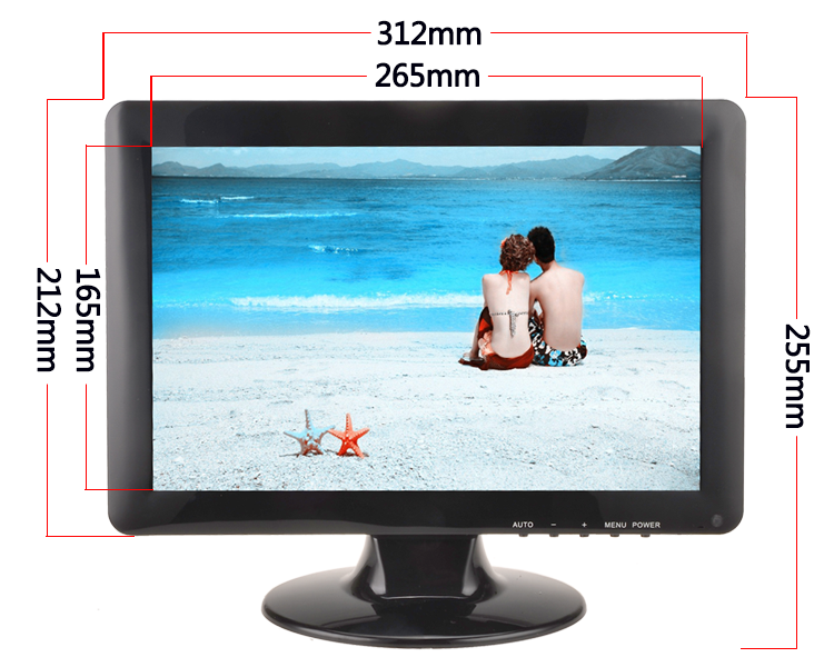 12 inch monitor 12.1 inch tft lcd monitor