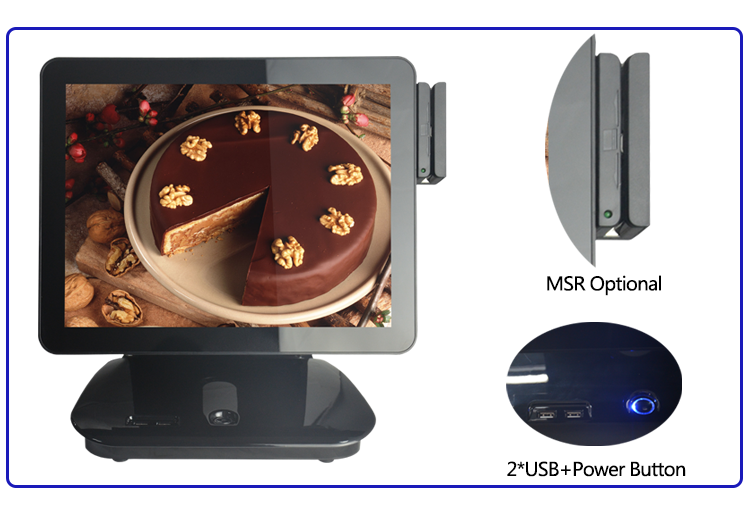 15 inch pos machine