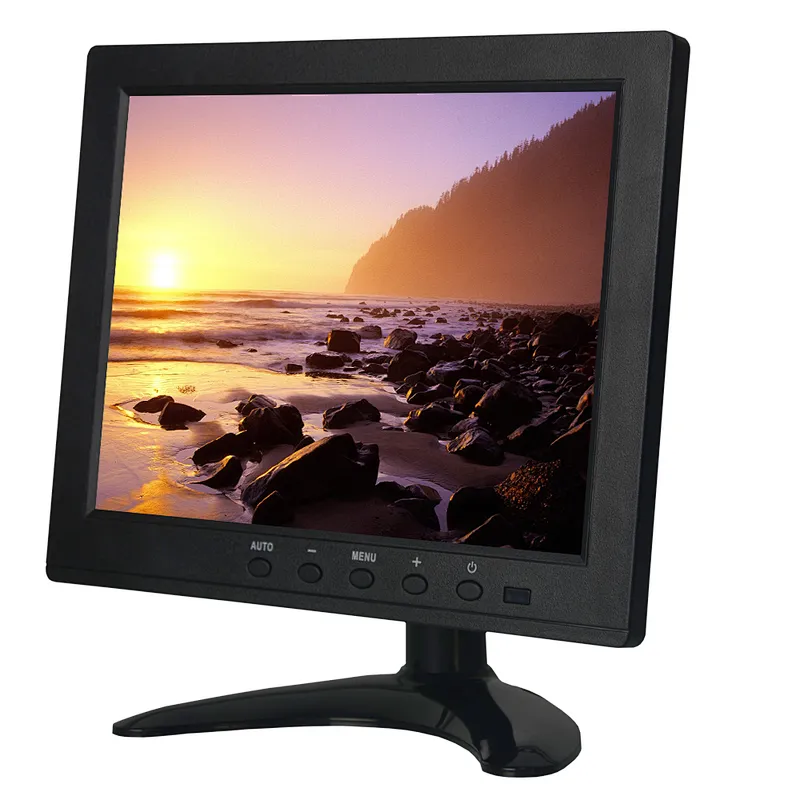 1024*768 lcd monitor with bnc input 8 inch cctv monitor lcd