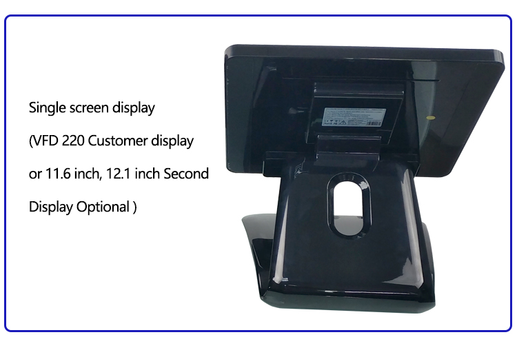15 inch all in one touch screen pos