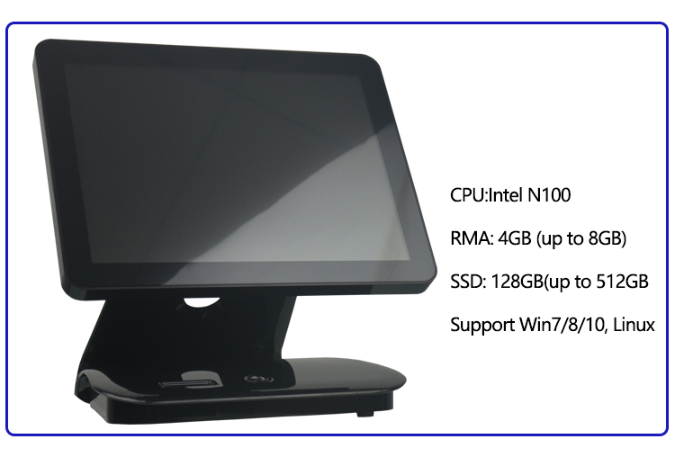 Single Screen touch pos machine