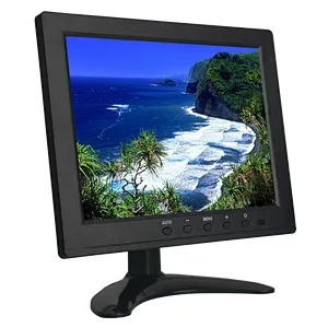 1024*768 lcd monitor with bnc input 8 inch cctv monitor lcd