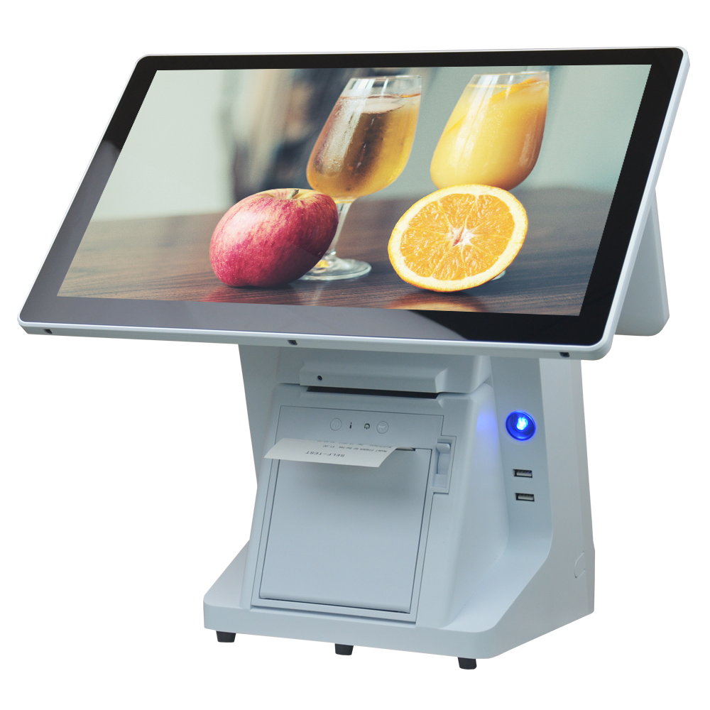 15.6 inch tablet pos with printer