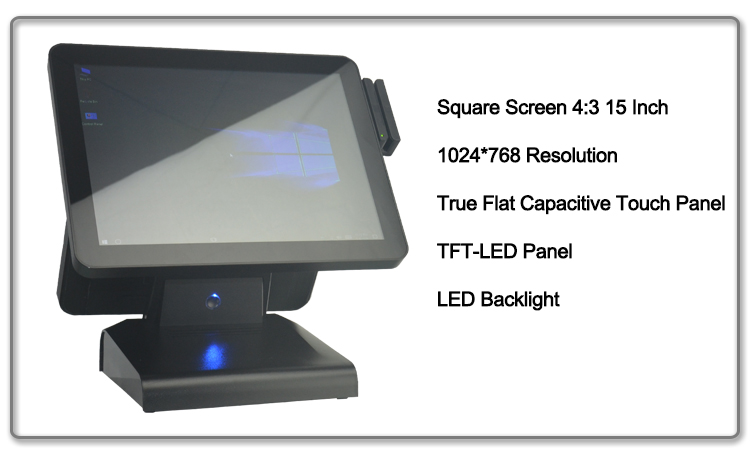POS SYSTEM 15inch all in one pos machine