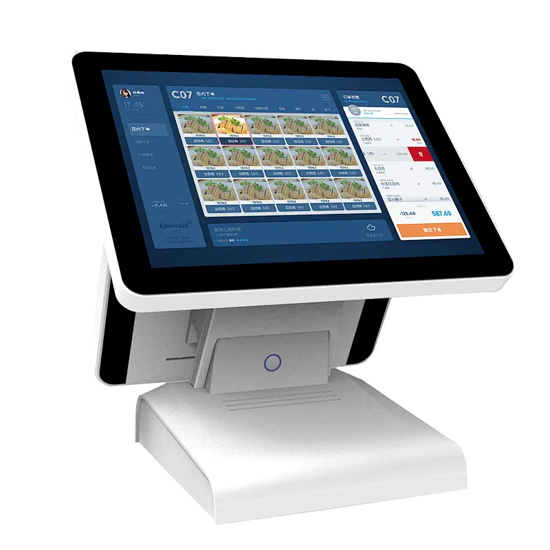 Multi Touch POS System 15.6 Inch windows All In One POS Machine for sale
