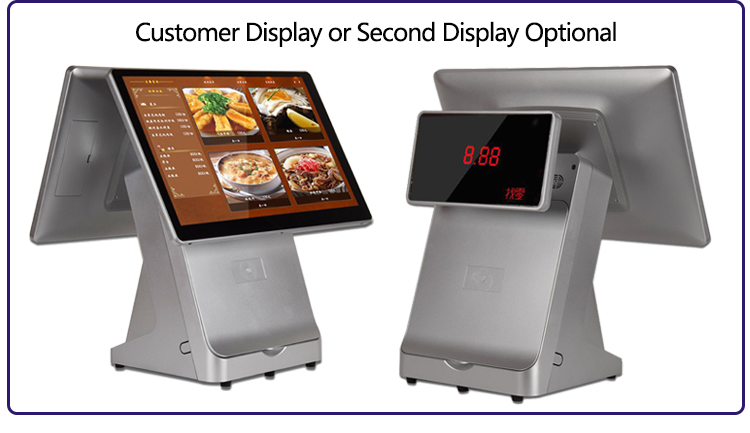 15.6 inch tablet pos with printer