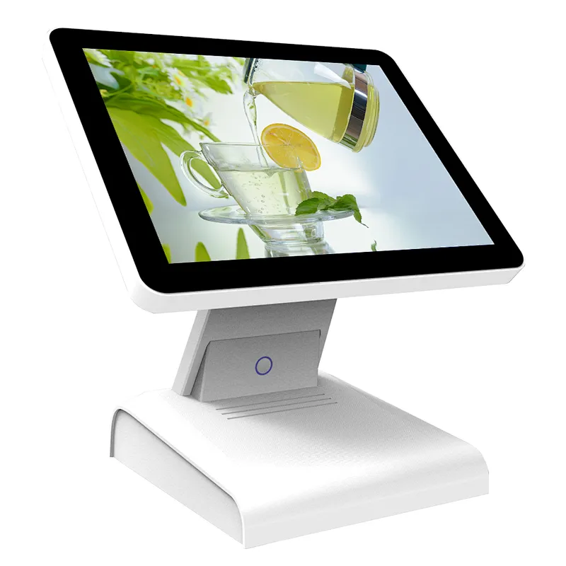 Windows pos touch system 15 inch all in one touch screen cash machine pos terminal