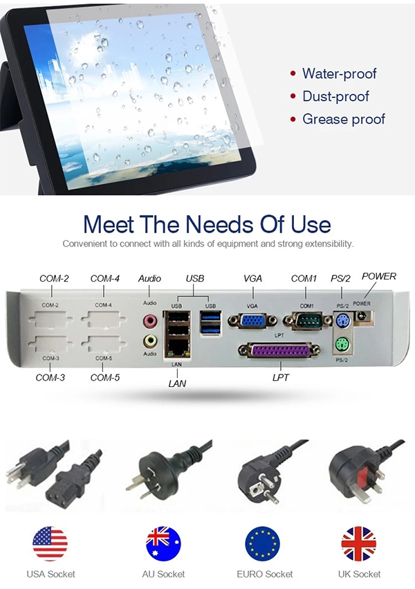15 inch pos system retail