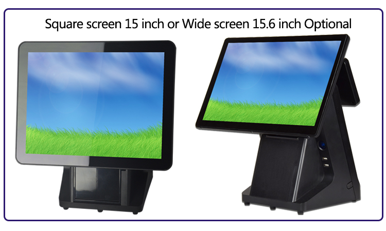 15.6 inch tablet pos with printer