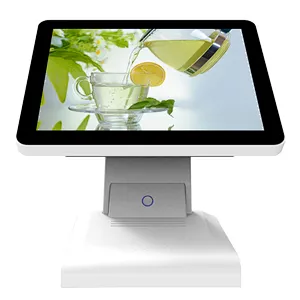 Windows pos touch system 15 inch all in one touch screen cash machine pos terminal