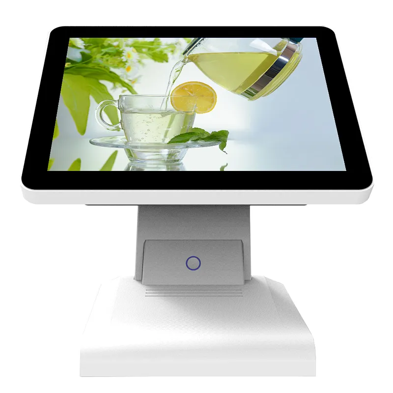 Windows pos touch system 15 inch all in one touch screen cash machine pos terminal