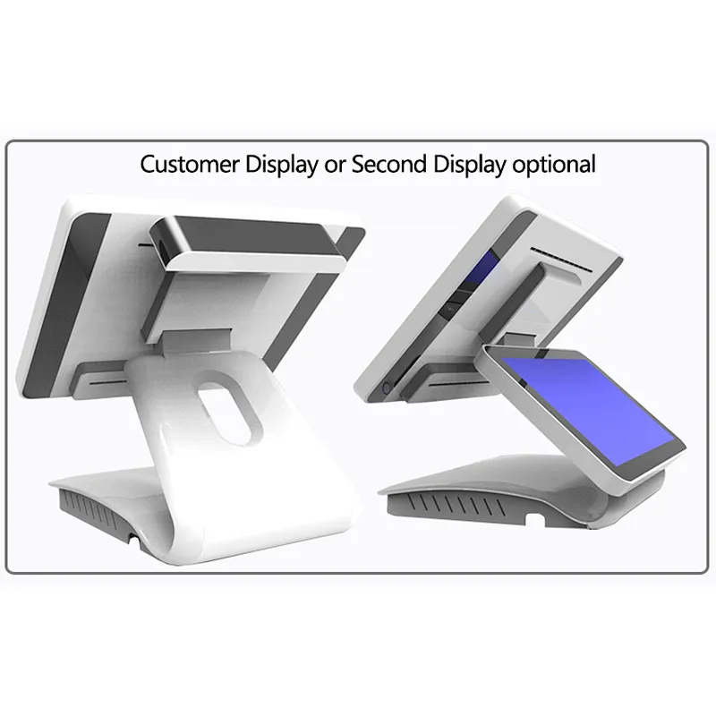 Dual Screen Android POS Terminal 15.6 Inch Tablet All In One Touch Screen Android POS System
