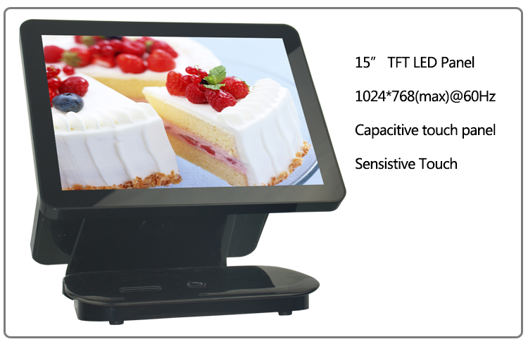 15 Inch touch screen pos terminal