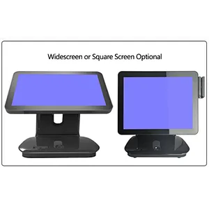 Dual Screen Android POS Terminal 15.6 Inch Tablet All In One Touch Screen Android POS System