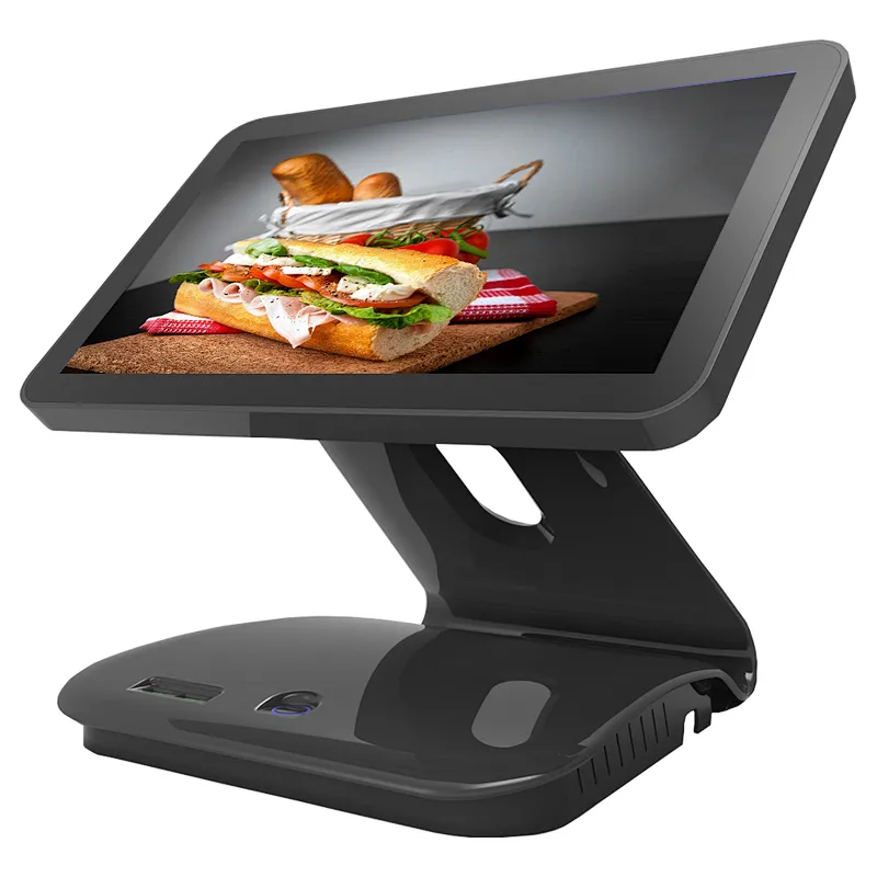Touch Screen Android Restaurant POS System Cheap Price 15.6 Inch All In One POS Terminal with LAN