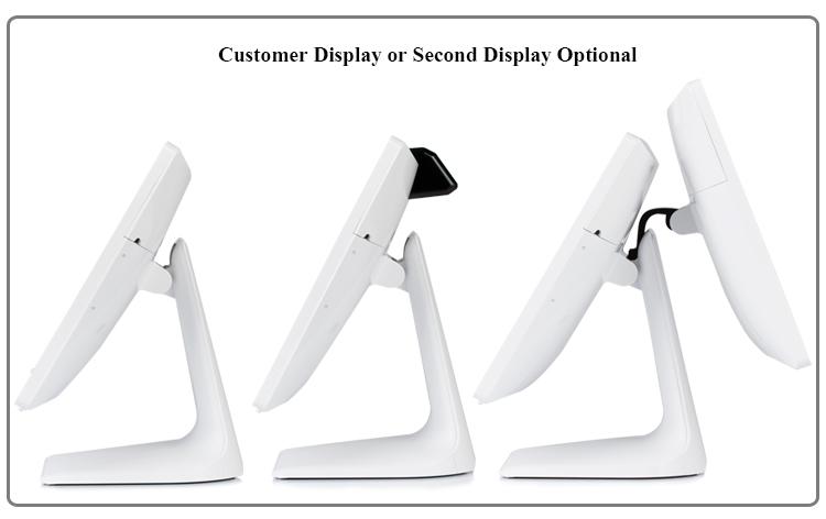 dual screen pos system 15 inch