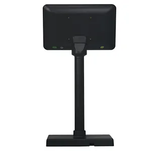 Widescreen 10.1 Inch 1024*600 Resolution VGA LCD POS Pole Customer Display