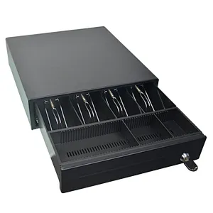 4 Bills 3 Coines Electronmic Metal Cash Drawer RJ11 RJ12  Cash Box Drawer for POS Machine