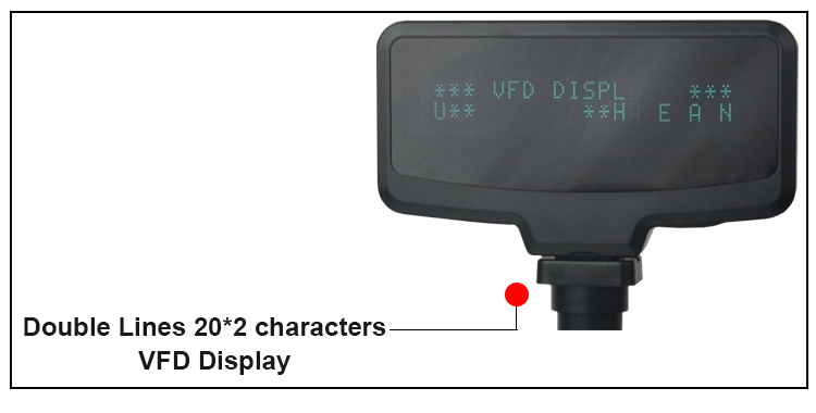 VFD customer display double line