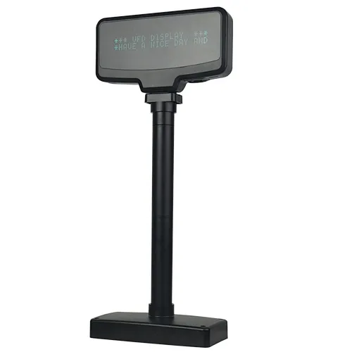 High Quality VFD Customer Display Double Lines USB RS232 VFD Pole Display