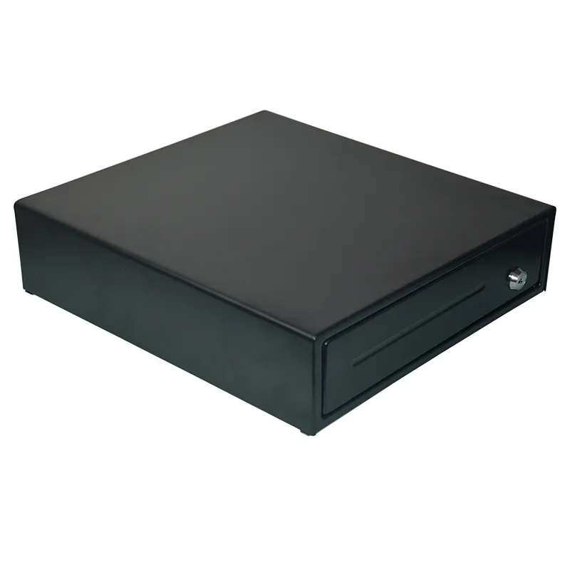 4 Bills 3 Coines Electronmic Metal Cash Drawer RJ11 RJ12  Cash Box Drawer for POS Machine