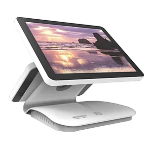 Dual Screen Android POS Terminal 15.6 Inch Tablet All In One Touch Screen Android POS System