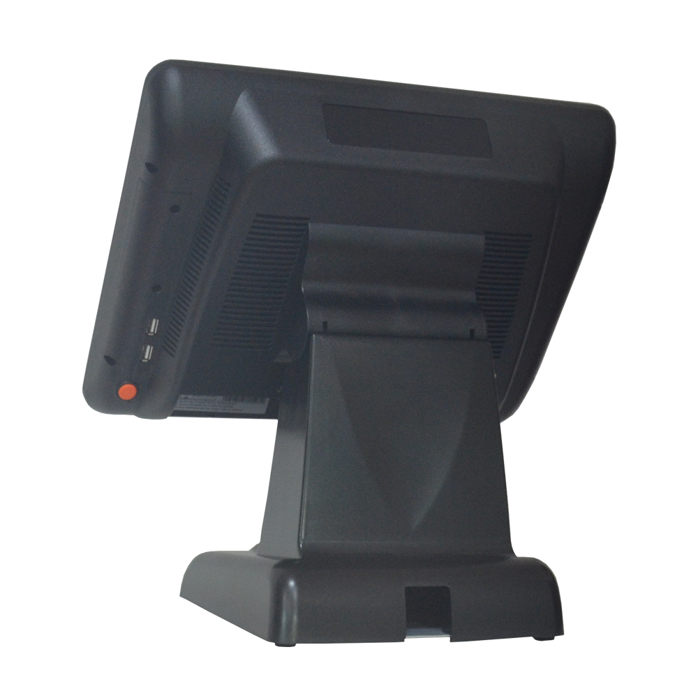 square pos machine 15 inch  with LED8 Display pos machine