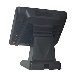 Touch POS Machine Square 15 Inch True Flat I3 Capacitive Touch Screen All In One POS Terminal