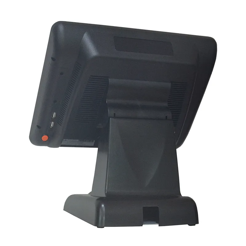 Touch POS Machine Square 15 Inch True Flat I3 Capacitive Touch Screen All In One POS Terminal