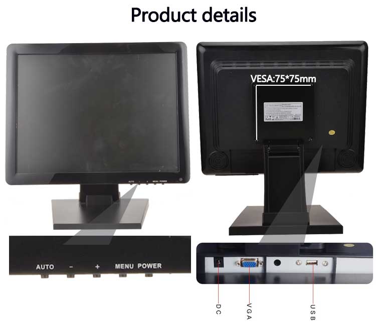 19 inch touchscreen monitor