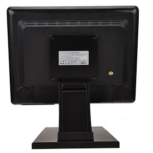 1024*768 Resolution 15 inch usb touch screen monitors lcd display for pos machine