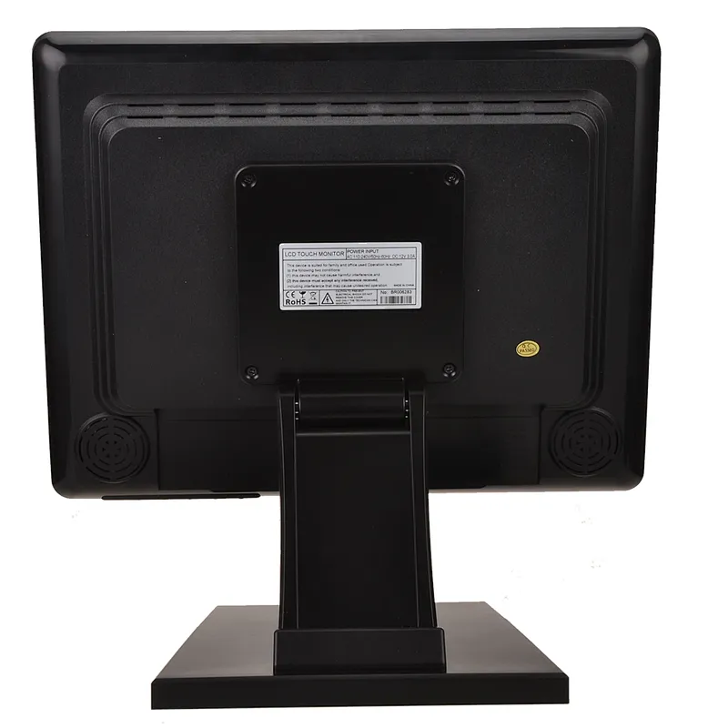 1024*768 Resolution 15 inch usb touch screen monitors lcd display for pos machine
