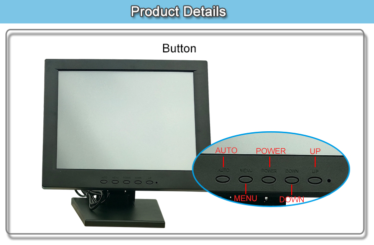 12.1 inch touch screen monitor