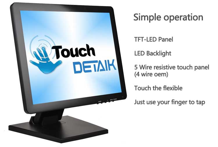 19 inch touch monitor