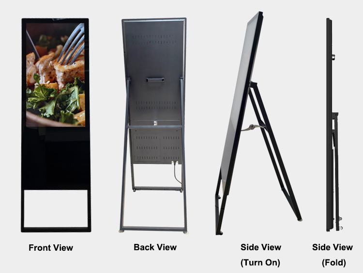 32 inch Vertical Floor-standing Advertising