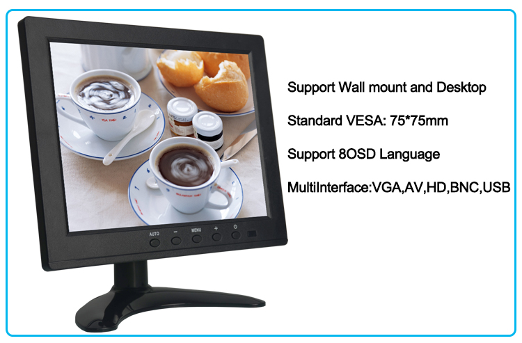 8 inch touch monitor