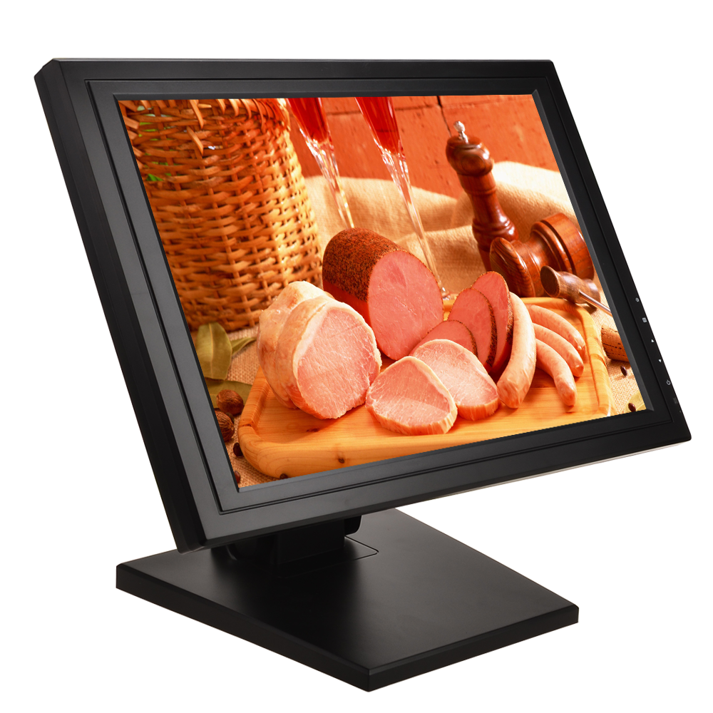 19-inch led resistive touch monitor