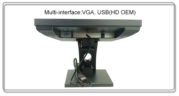 vga touchscreen monitor