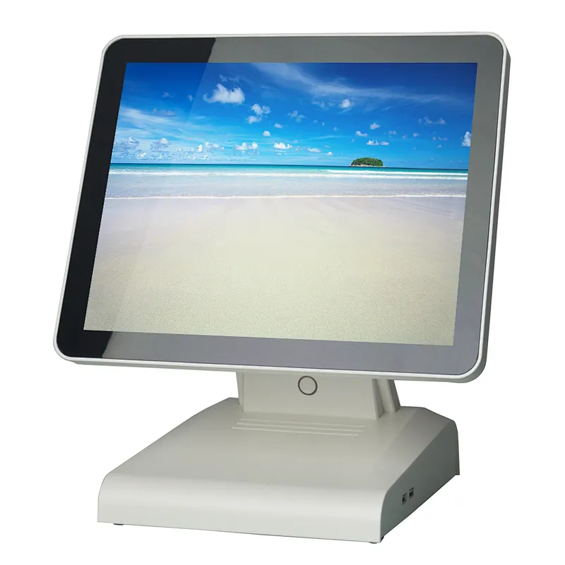 square pos touch terminal 15 inch all in one pos cash register touch screen