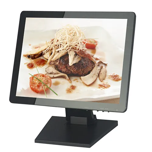 New 15-Inch TFT Monitor with Capacitive Touch Screen USB VGA Interface LED Backlight for Business Use