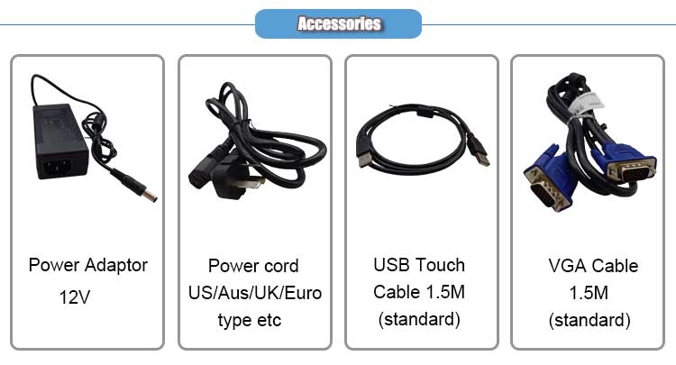 12.1 inch touch screen monitor