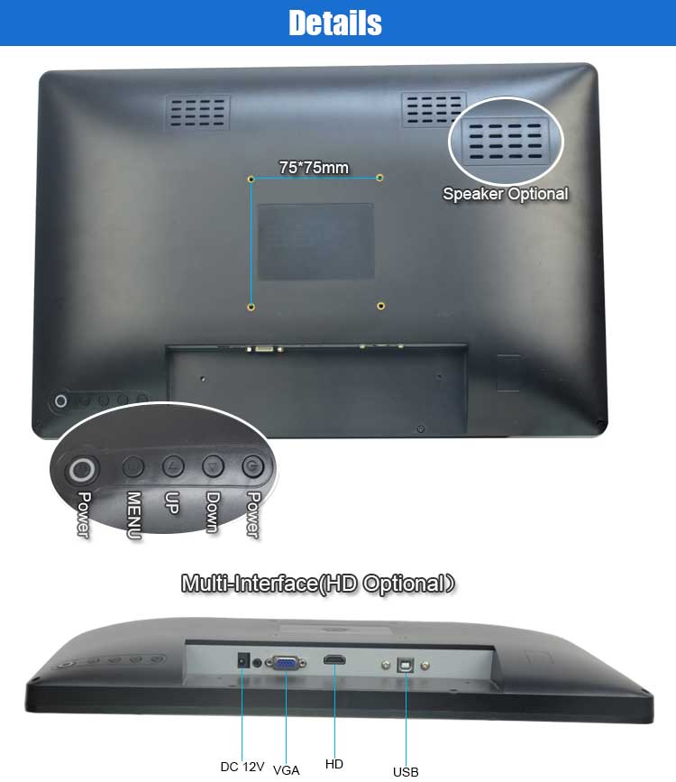 Touch screen monitor with HDMI input