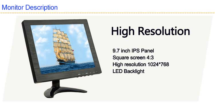 9.7 inch hd monitor