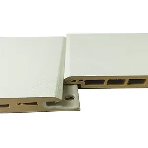 Interior Wpc Wall Panel White Laminated Color
