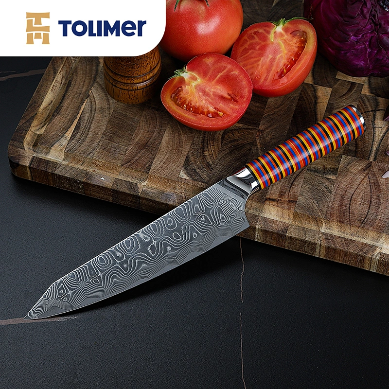8inch damascus chef knife